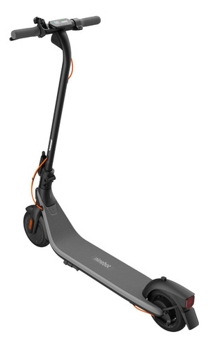 Scooter elétrico dobrável Segway E2 Plus, 3 modos de condução, cinza escuro