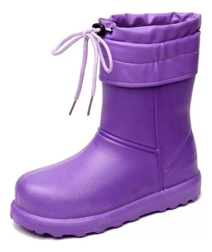 Botas De Lluvia Para Mujer Cálidas E Impermeables