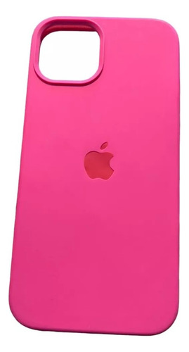 Funda De Silicona Para Iphone 15 Pro Pro Max Fucsia Iphone 15 Pro