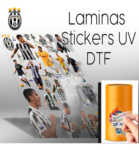 Stickers Uv Dtf Juventus