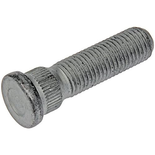 610-547 M12-1.50 Serrated Wheel Stud - 14.42mm Knurl, 4...