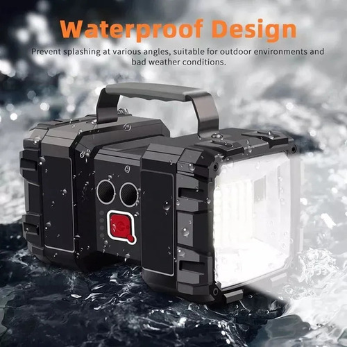 Linterna Portátil Led Spotlight Focus 100000 Lúmenes
