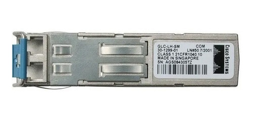 Modulo De Fibra Cisco Sfp Glc-lh-sm Gigabit 1000 Base-lx Lc