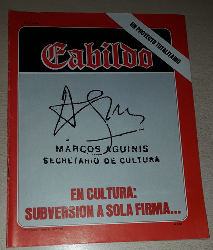 Revista Cabildo N°102 Julio De 1986