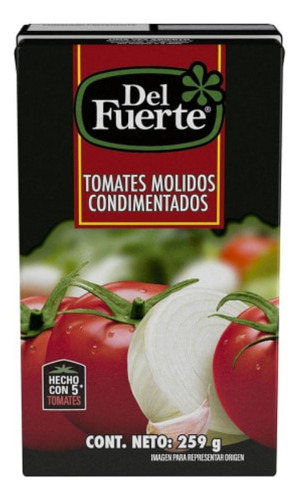 10 Pzas Tomates Molidos Del Fuerte Condimentados 259 G