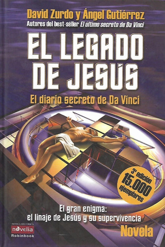 Libro El Legado De Jesús El Diario Secreto De Da Vinci