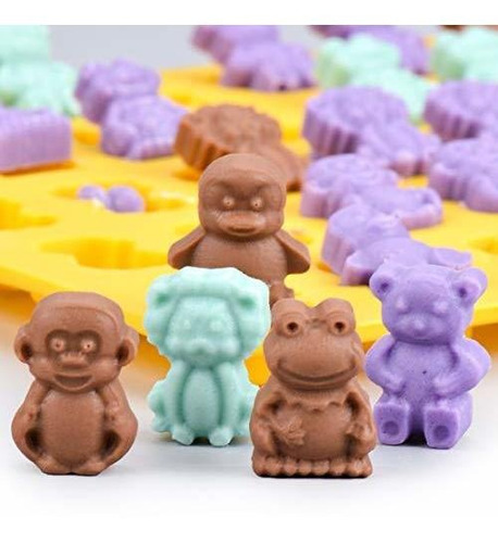 Moldes De Silicona Para Chocolate 4 Piezas