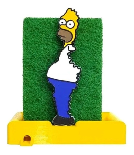 Porta Esponja Homero Simpson Esponjero Impresion 3d Cocina