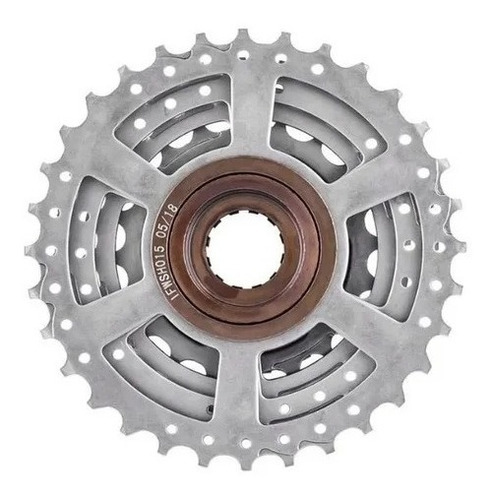 Rueda de trinquete Live Bicycle 8v (13-32) Shiftech Color Grey Cantidad máxima de dientes 32 Cantidad mínima de dientes 13