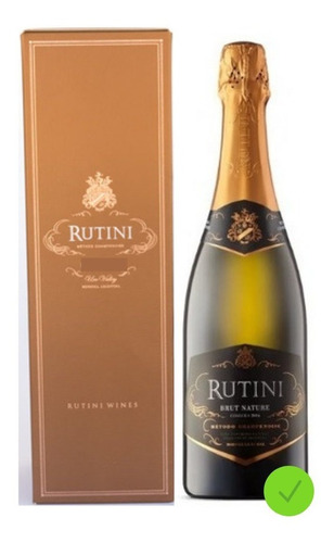 Espumante Rutini Brut Nature Con Estuche X 750 Ml