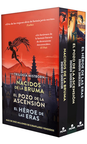 Estuche Trilogia Mistborn Pack El Imperio Final El Pozo De L