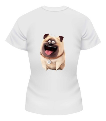 Playera Animal Perro Pug Mel