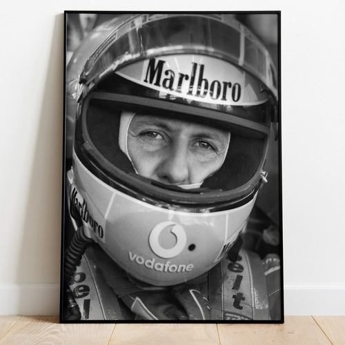 Vinilo Decorativo 30x40cm Poster Michael Schumacher 03