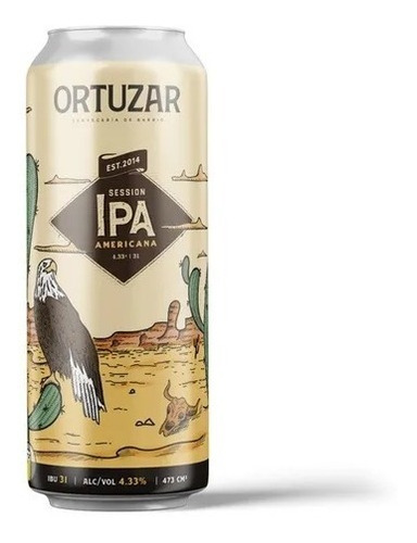 Cerveza Ortuzar Session Ipa 473ml - Ayrescuyanos - Flex 