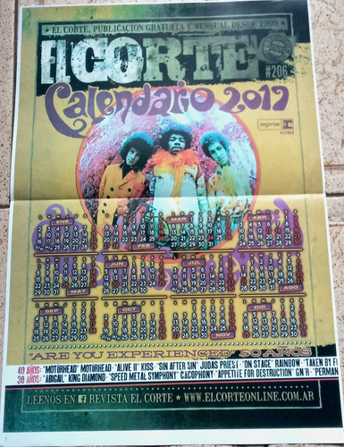 Posters Simples 30x40 Heavy Metal El Corte Por Unidad (Usado)