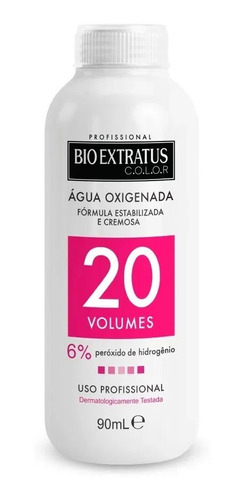 Imagem 1 de 1 de Água Oxigenada Bio Extratus 20 Volumes 90ml