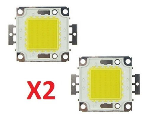 Led Power 50w Chip (blanco Frio) Para Reflectores Par