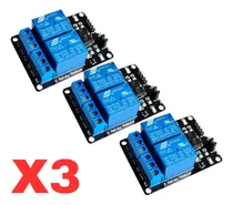 Comprar Modulo Relay Rele De 2 Canales 5v 10a Arduino Pic Avr X 3