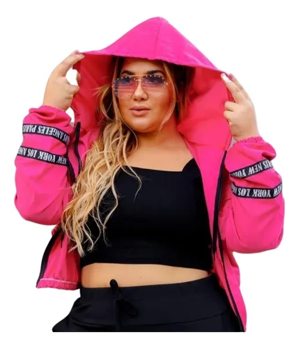 Cropped corta sales vento mercado livre