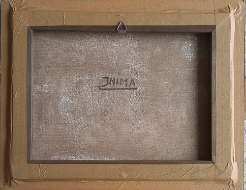Inimá De Paula, Óleo Sobre Tela, 35x27cm, Med Interna B8 (Usado)