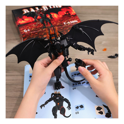 Figura De Bodoscuppie Balrog Monster Build Block Set Of De Y