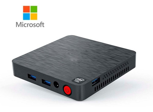 Imagem 1 de 6 de Mini Pc T4 Pro Intel Apollo Lake N3350 Windows 10 - Novo Bt4