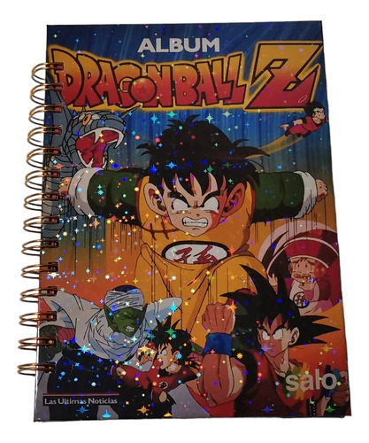 Dragon Ball Z Agenda Holográfica Réplica Album Salo Año Z1