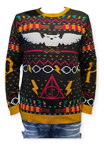 Ugly Sweater Suéter Navideño Personajes Animados