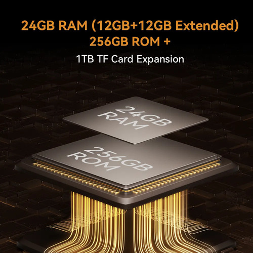 Cubot X70, Smartphone Android 13, Helio G99, Octa-core, Pantalla 120hz 6.583 Pulgadas, 24gb+256gb, Cámara 100mp, Nfc