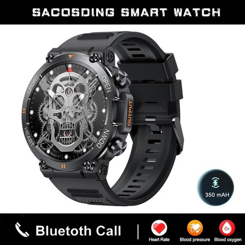 Tika Smartwatch Hombre 1.39 Reloj Inteligente Mujer