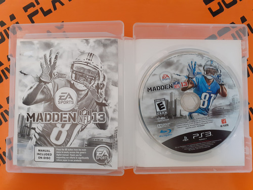 Madden Nfl 13 Ps3 (caja Con Detalles) Físico Envíos Dom Play (Usado)