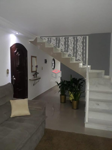 Imagem 14 de 27 de Sobrado À Venda, 4 Quartos, 1 Suíte, 4 Vagas, Stella - Santo André/sp - 49768