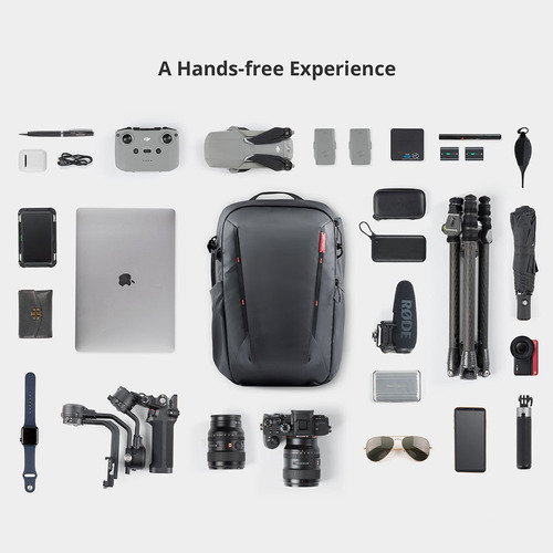 Mochila Impermeável Para Câmera Pgytech Onemo Lite 22l