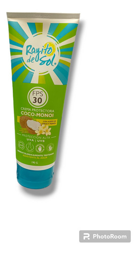 Rayito De Sol Crema Protectora Coco Monoi