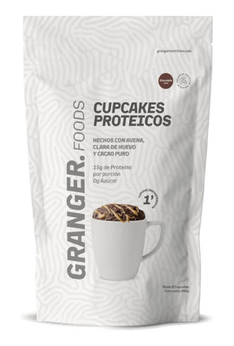 Cupcakes Proteicos 15g Proteina Sin Azucar Granger 360g