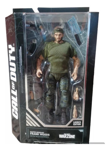 Call Of Duty Figura Sargento Frank Woods Jazwares