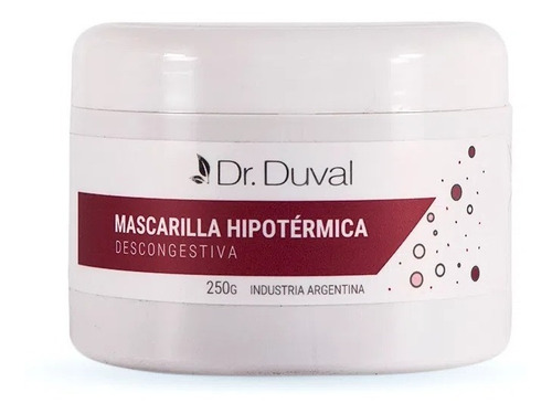 Mascarilla Hipotérmica Descongestiva X250g Dr. Duval
