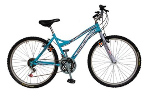 Bicicleta Mtb Para Dama Drive Sport,barra Caida 18 Vel