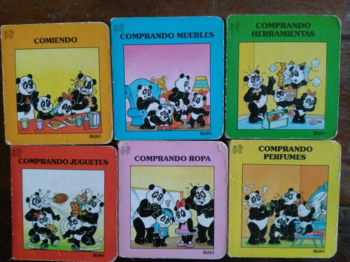 La Familia Panda Sale De Compras,tapa Y Hojas Duras