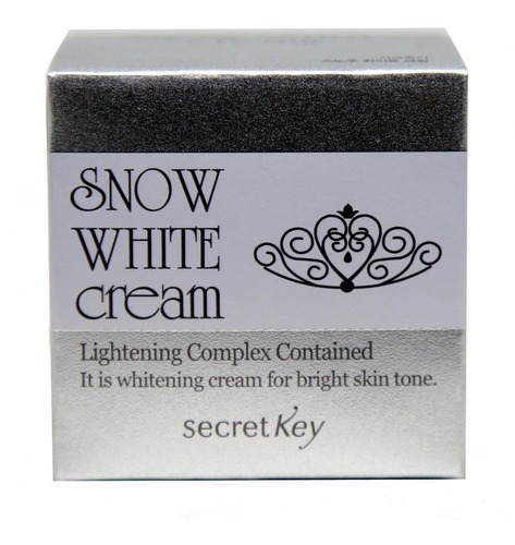 Imagen 2 de 6 de Crema Aclaradora Humectante Instantáneo Secretkey Snow White