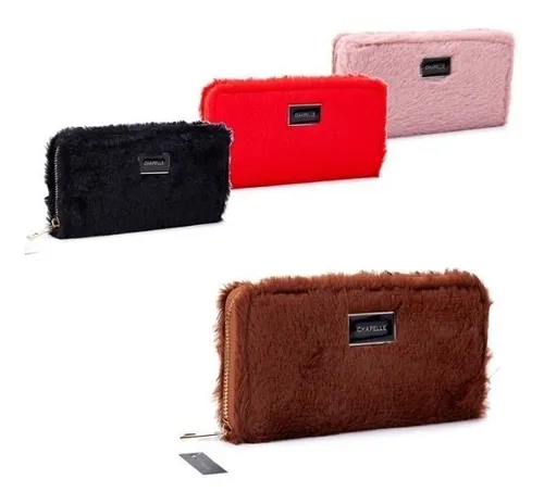 Billeteras peludas sale