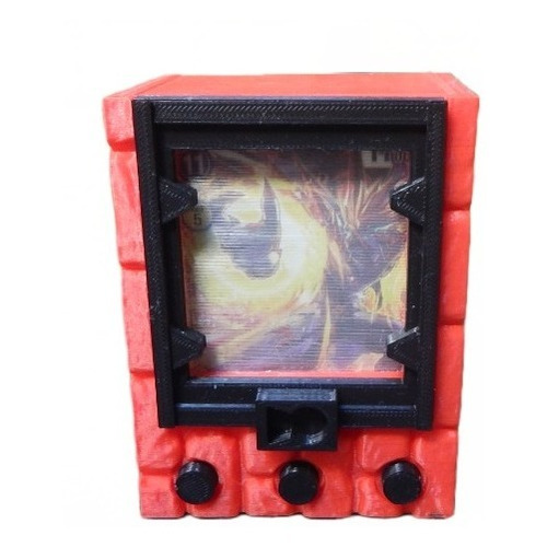 Deck Box V-pet Digimon Caja Cartas Premium Pixelados_