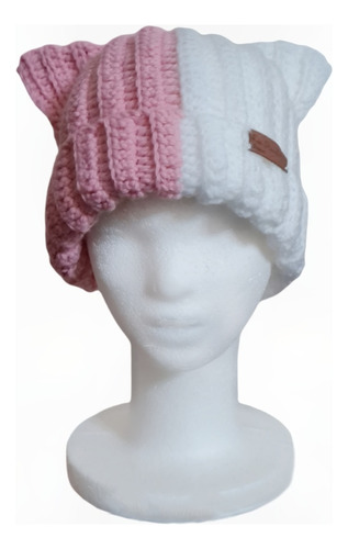 Gorro Otaku Bicolor/gorro Orejas De Gato - Las Penelope's 