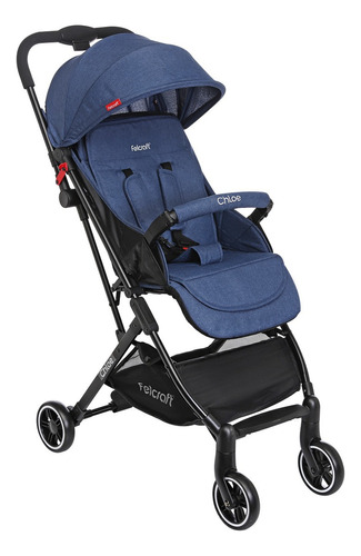 Cochecito De Paseo  Bebe  Felcraft Chloe Carrito Azul