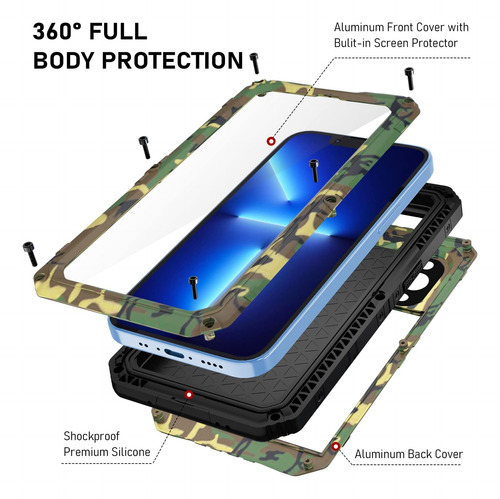 Capa Robusta Beasyjoy Compativel iPhone 13 Pro Max Anuncio I
