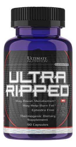Suplemento Ultra Ripped De Ultimate Nutrition, Puede Favorec