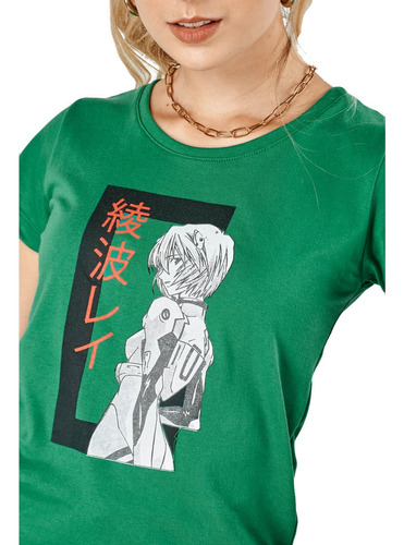 Remera Evangelion Anime Nerv Rey Ayanami Cosplay Japan Manga