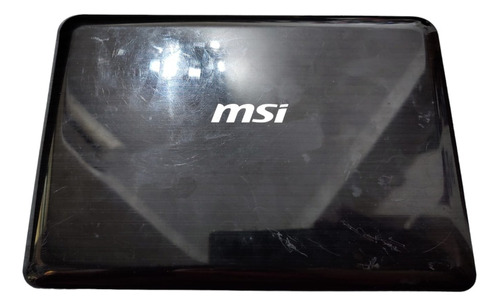 Tapa Cover De Display Netbook Msi U100 U130 (Reacondicionado)