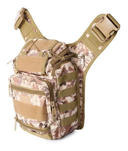 Imagen 4 de 10 de Morral Bolso Tactico Canguro Porta Celular Tablet Sniper G3