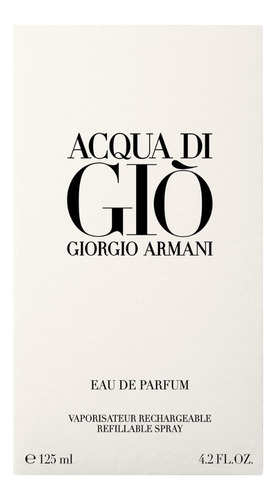 Acqua Di Giò Edp 125ml Para Hombre
